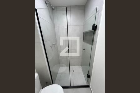 Banheiro de apartamento para alugar com 1 quarto, 30m² em Várzea da Barra Funda, São Paulo