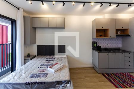 Studio de kitnet/studio para alugar com 1 quarto, 24m² em Indianópolis, São Paulo