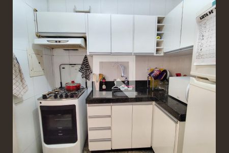 Cozinha de apartamento à venda com 3 quartos, 98m² em Cidade Nova, Belo Horizonte