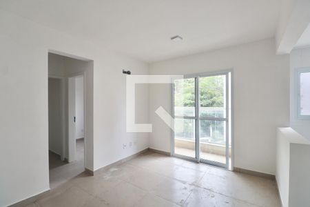 Sala de apartamento para alugar com 2 quartos, 52m² em Tortuga, Guarujá