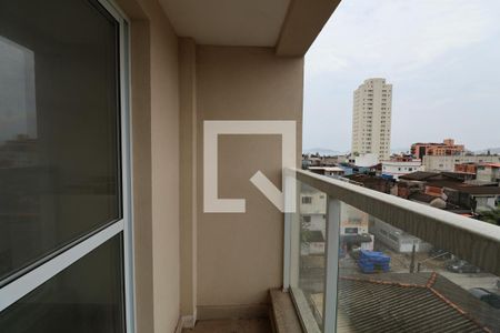 Varanda de apartamento para alugar com 2 quartos, 51m² em Tortuga, Guarujá