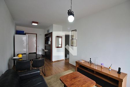 Sala de apartamento para alugar com 1 quarto, 50m² em Centro, São Bernardo do Campo