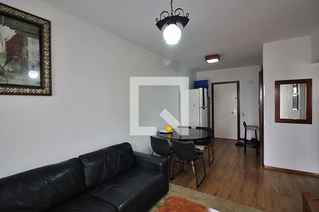 Sala de apartamento para alugar com 1 quarto, 50m² em Centro, São Bernardo do Campo