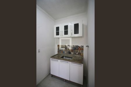 Cozinha de kitnet/studio para alugar com 1 quarto, 20m² em Jardim Calux, São Bernardo do Campo