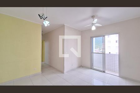 Sala de apartamento para alugar com 2 quartos, 79m² em Canto do Forte, Praia Grande