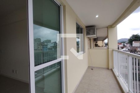 Varanda  de apartamento para alugar com 2 quartos, 72m² em Taquara, Rio de Janeiro