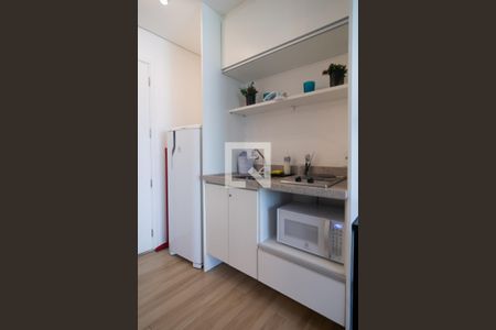 Cozinha  de kitnet/studio à venda com 0 quarto, 21m² em Consolação, São Paulo