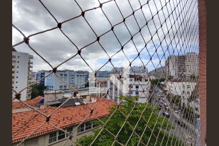 Vista da Sala de apartamento à venda com 1 quarto, 66m² em Tijuca, Rio de Janeiro