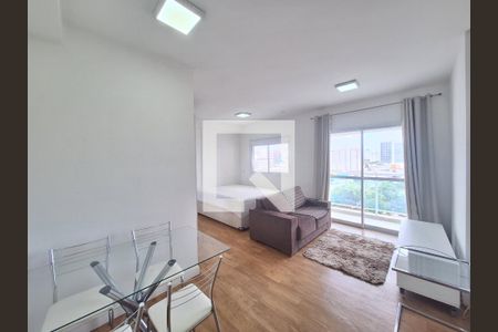 Sala/Quarto de apartamento para alugar com 1 quarto, 41m² em Várzea da Barra Funda, São Paulo