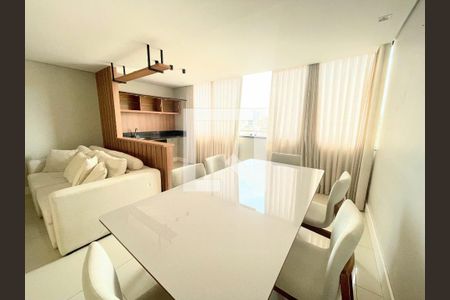 Sala de apartamento à venda com 3 quartos, 88m² em Itamarati, Belo Horizonte