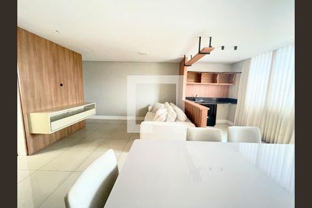 Sala / Varanda Gourmet de apartamento à venda com 3 quartos, 88m² em Itamarati, Belo Horizonte