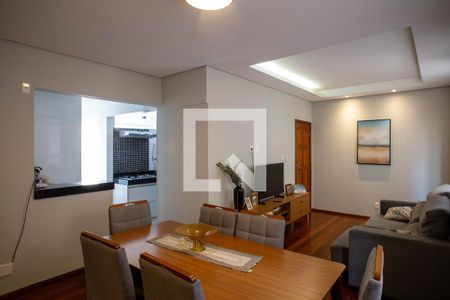 Sala de apartamento à venda com 3 quartos, 103m² em Cidade Nova, Belo Horizonte