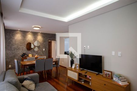 Sala de apartamento à venda com 3 quartos, 103m² em Cidade Nova, Belo Horizonte