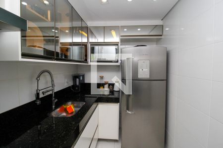 Cozinha de apartamento à venda com 3 quartos, 78m² em São Geraldo, Belo Horizonte