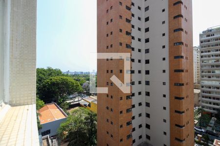 Vista da Sala de apartamento para alugar com 2 quartos, 122m² em Cerqueira César, São Paulo