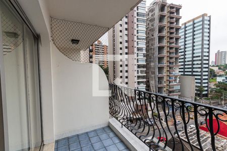 Varanda da Sala de apartamento à venda com 3 quartos, 142m² em Jardim, Santo André