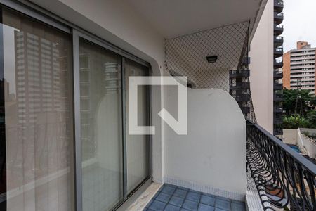 Varanda da Sala de apartamento à venda com 3 quartos, 142m² em Jardim, Santo André