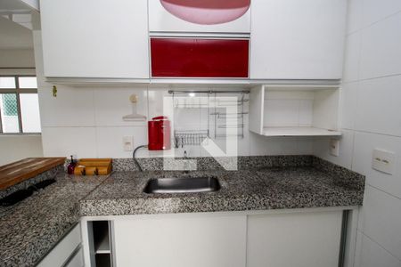 Cozinha de apartamento à venda com 2 quartos, 61m² em Serra, Belo Horizonte