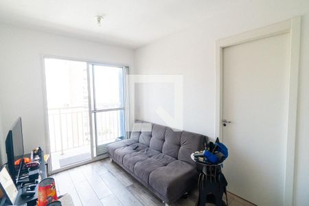 Sala/Cozinha de kitnet/studio à venda com 1 quarto, 27m² em Vila Guarani (zona Sul), São Paulo