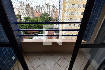 Sala 1 - Sacada de apartamento à venda com 3 quartos, 121m² em Bosque, Campinas