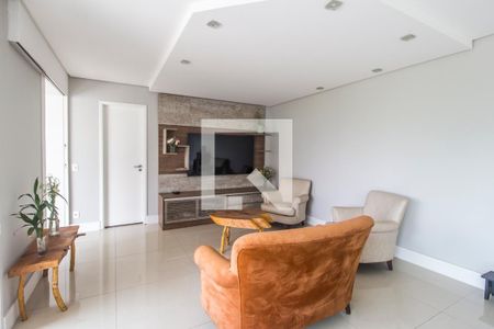 Sala de TV de apartamento à venda com 4 quartos, 198m² em Empresarial 18 do Forte, Barueri