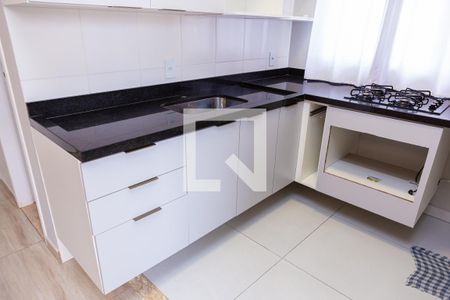 Cozinha de apartamento à venda com 2 quartos, 48m² em Jardim Matarazzo, São Paulo