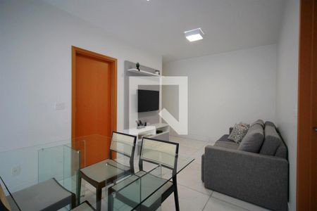 Sala de apartamento para alugar com 3 quartos, 78m² em Serra, Belo Horizonte