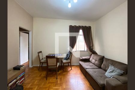 Sala de apartamento à venda com 1 quarto, 50m² em Todos Os Santos, Rio de Janeiro