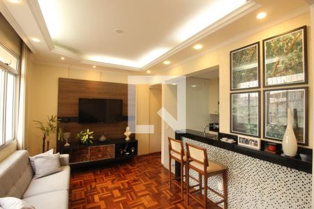 Sala de apartamento à venda com 2 quartos, 72m² em Nova Granada , Belo Horizonte