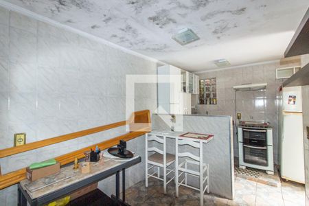 Cozinha de casa para alugar com 1 quarto, 45m² em Vila Campanela, São Paulo