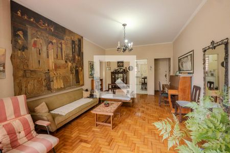 Sala de apartamento à venda com 3 quartos, 108m² em República, São Paulo