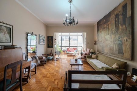 Sala de apartamento à venda com 3 quartos, 108m² em República, São Paulo