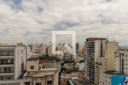 Varanda de kitnet/studio à venda com 1 quarto, 43m² em Santa Cecilia, São Paulo