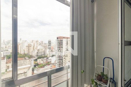 Varanda de kitnet/studio à venda com 1 quarto, 43m² em Santa Cecilia, São Paulo