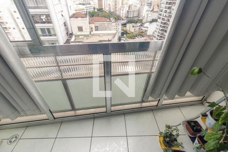 Varanda de kitnet/studio à venda com 1 quarto, 43m² em Santa Cecilia, São Paulo