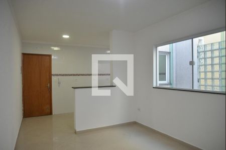 Sala  de apartamento para alugar com 2 quartos, 100m² em Vila Camilópolis, Santo André