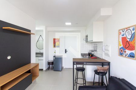 Sala de apartamento à venda com 1 quarto, 27m² em Água Branca, São Paulo