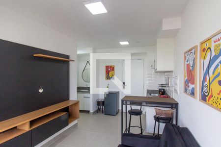 Sala de apartamento à venda com 1 quarto, 27m² em Água Branca, São Paulo