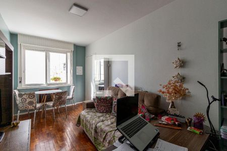 Sala de apartamento à venda com 1 quarto, 54m² em Centro Histórico, Porto Alegre