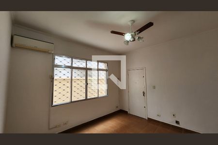 Detalhe Sala de apartamento para alugar com 2 quartos, 51m² em Boqueirão, Santos