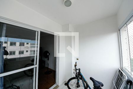 Varanda da Sala de apartamento para alugar com 2 quartos, 56m² em Jardim Colorado, São Paulo