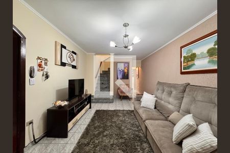 Sala de casa à venda com 3 quartos, 267m² em Parque Gerassi, Santo André