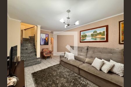 Sala de casa à venda com 3 quartos, 267m² em Parque Gerassi, Santo André