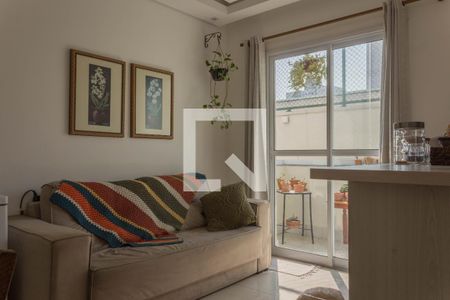 Sala de apartamento à venda com 2 quartos, 50m² em Baeta Neves, São Bernardo do Campo