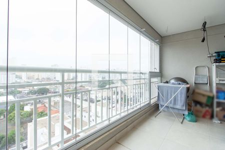 Varanda  de apartamento à venda com 1 quarto, 46m² em Cambuci, São Paulo