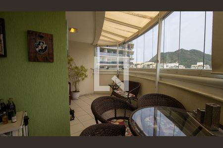 Varanda de apartamento à venda com 3 quartos, 99m² em Recreio dos Bandeirantes, Rio de Janeiro