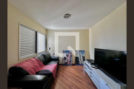 Sala de TV de apartamento à venda com 3 quartos, 138m² em Campo Belo, São Paulo