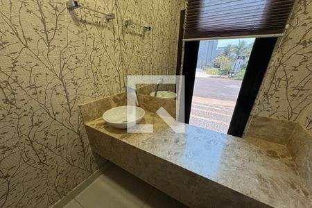 Lavabo de casa de condomínio para alugar com 3 quartos, 242m² em Quinta da Primavera, Ribeirão Preto