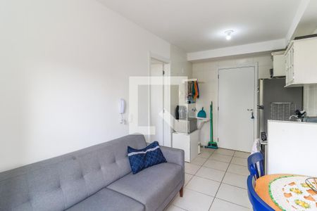 Sala de apartamento à venda com 1 quarto, 27m² em Jardim Caravelas, São Paulo