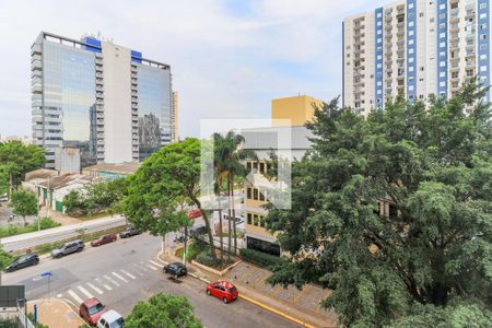 Vista da Varanda da Sala de apartamento à venda com 1 quarto, 27m² em Jardim Caravelas, São Paulo